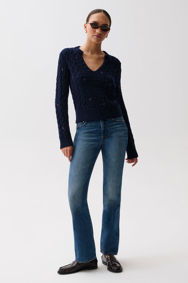 Dakota High Rise Authentic Bootcut - Midnight Haze