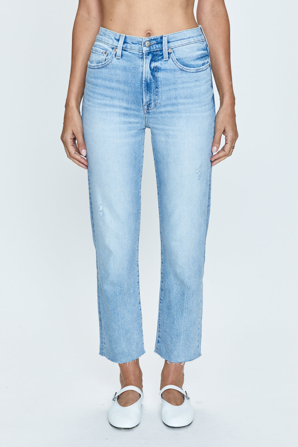 Charlie High Rise Straight Jean - Chalet Vintage