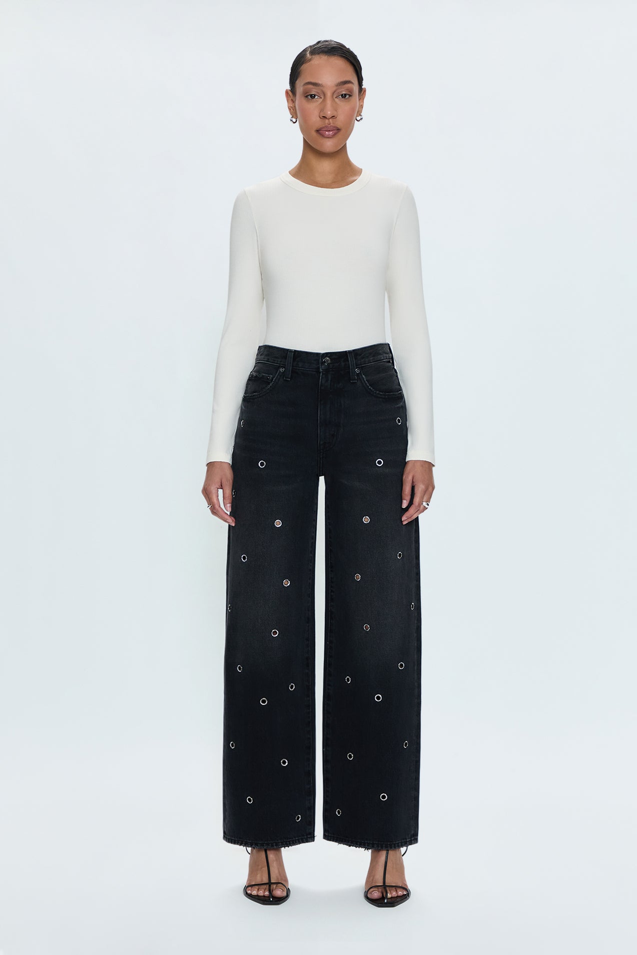 Hendrix High Rise Baggy Jean - Glamour
