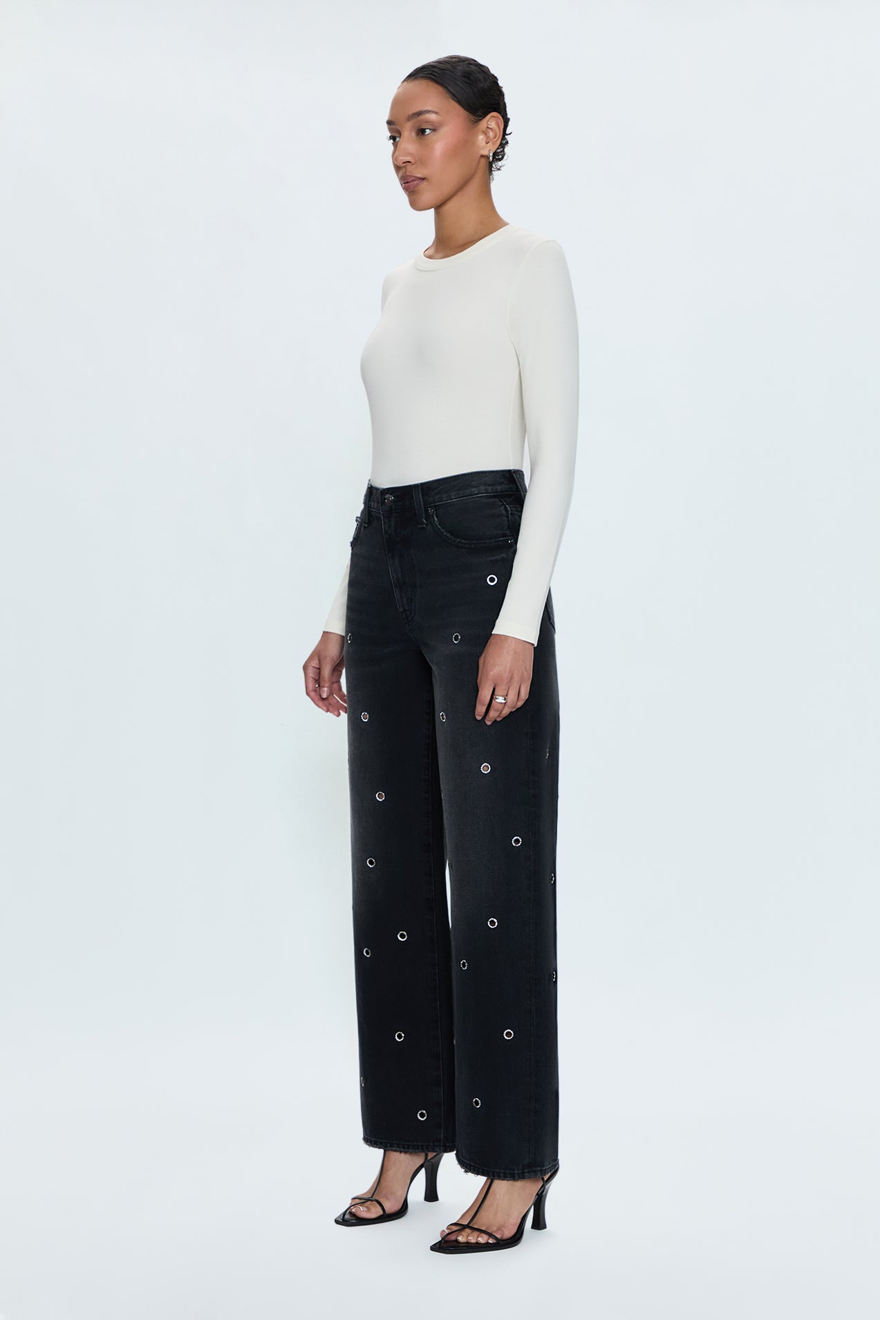 Hendrix High Rise Baggy Jean - Glamour