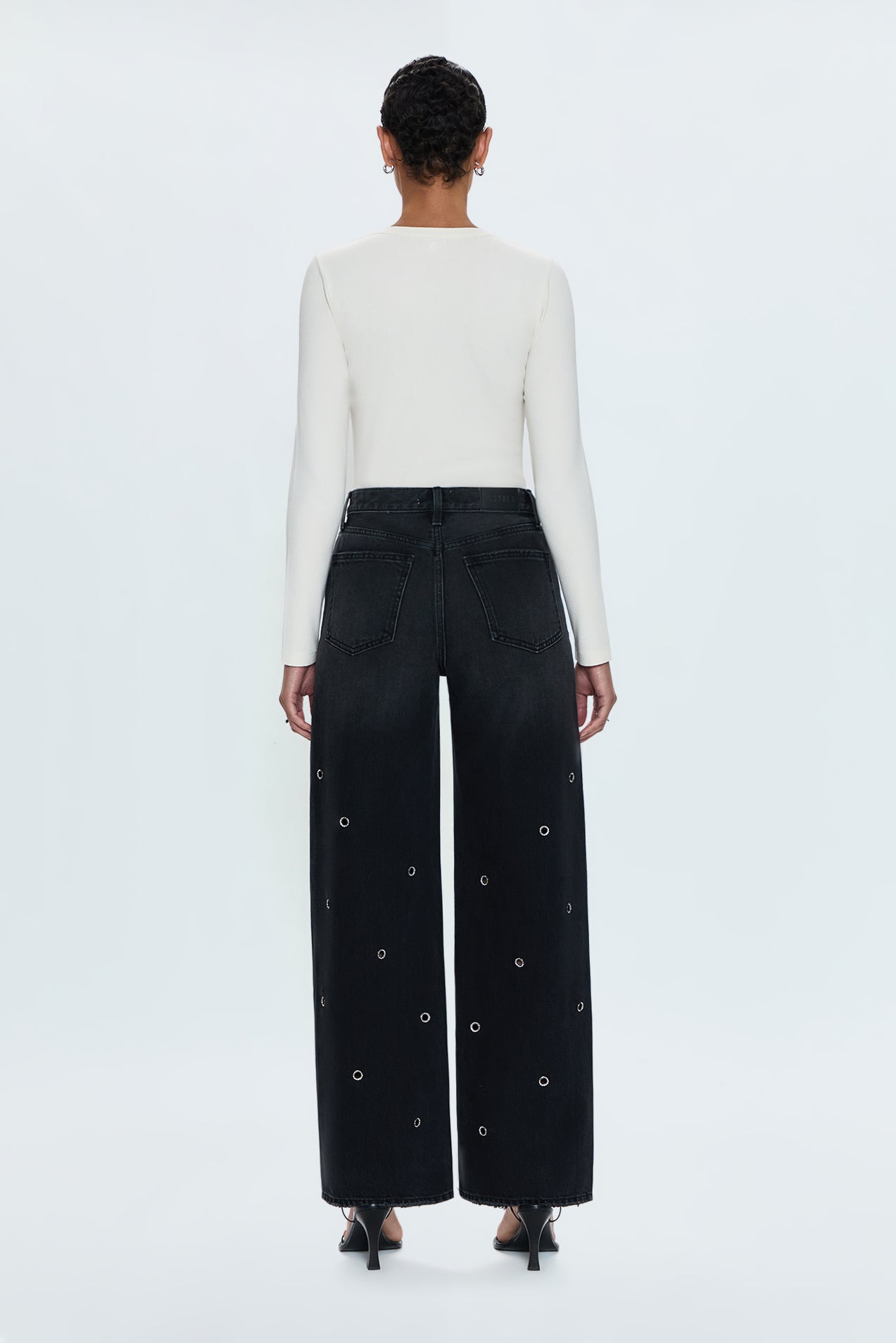 Hendrix High Rise Baggy Jean - Glamour