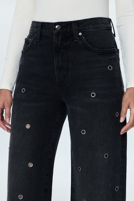 Hendrix High Rise Baggy Jean - Glamour