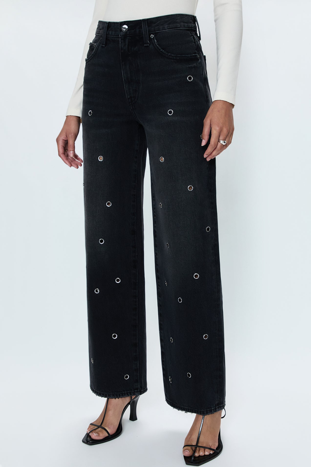 Hendrix High Rise Baggy Jean - Glamour