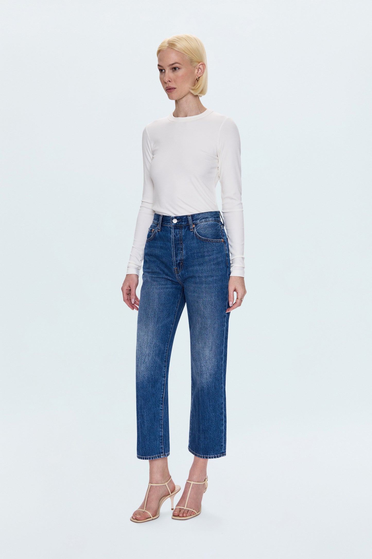Cassie Super High Rise Straight Jean - Fairview