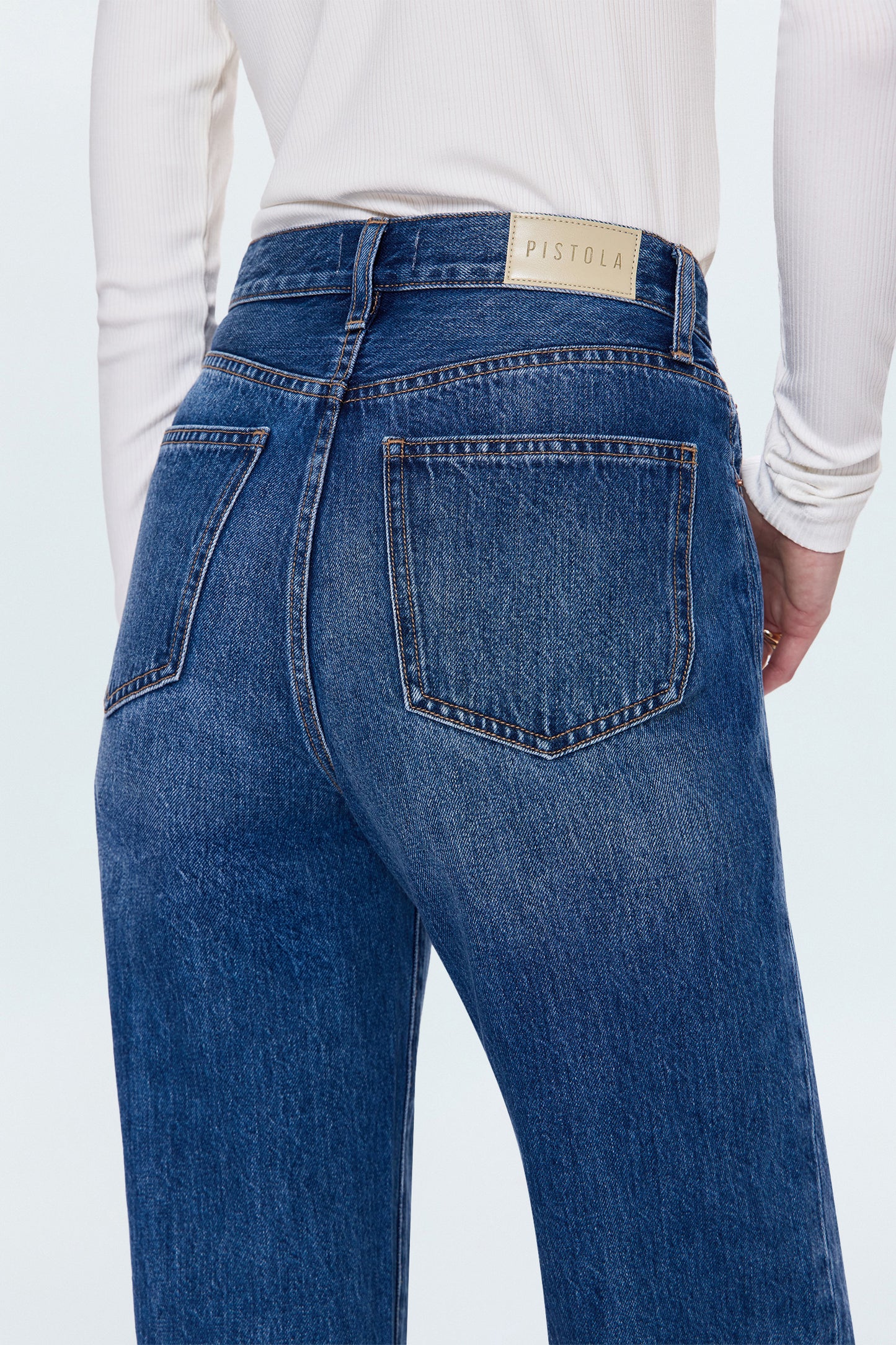 Cassie Super High Rise Straight Jean - Fairview