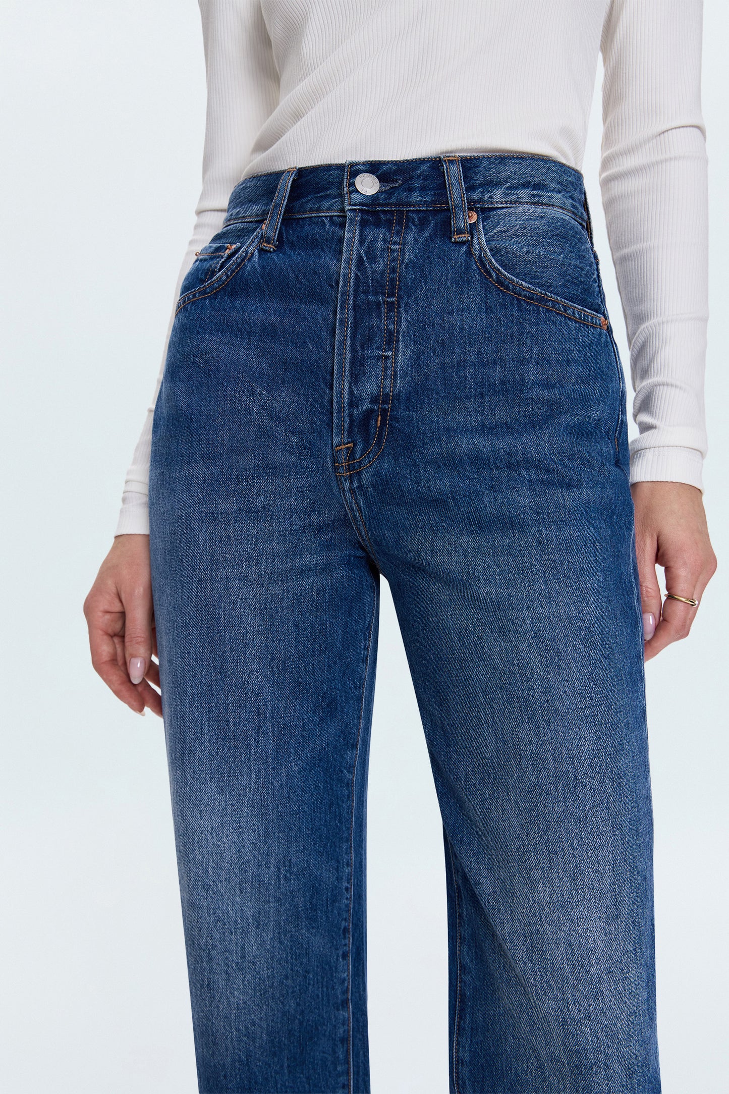 Cassie Super High Rise Straight Jean - Fairview