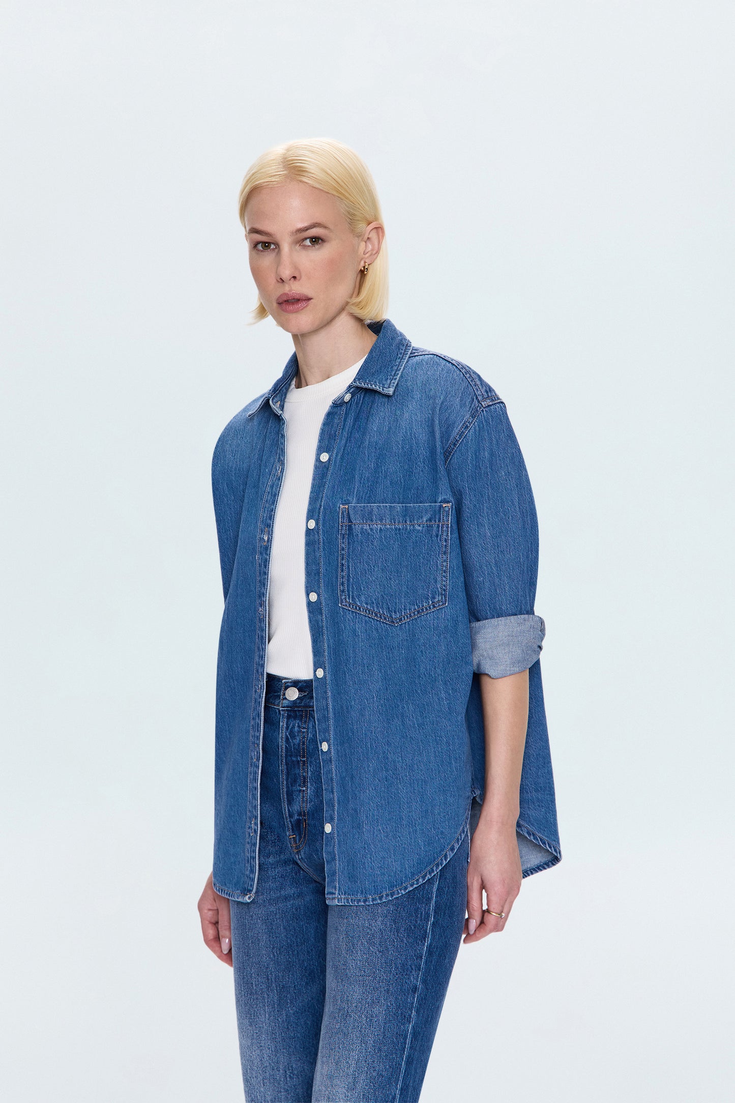 Jaime Essential Denim Shirt - Agenda