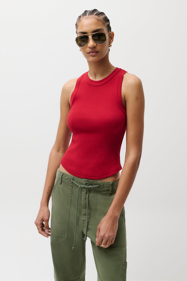 Nissi Tank Top - Racer Red