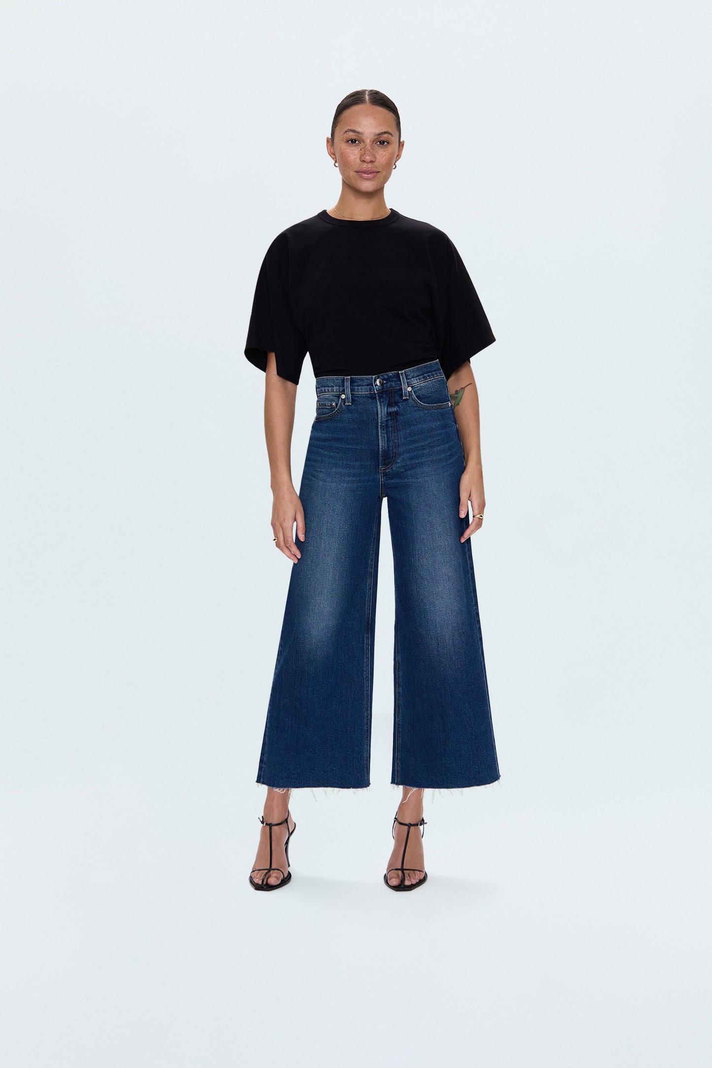 PETITE Lana Crop High Rise Ultra Wide Leg - Broadway