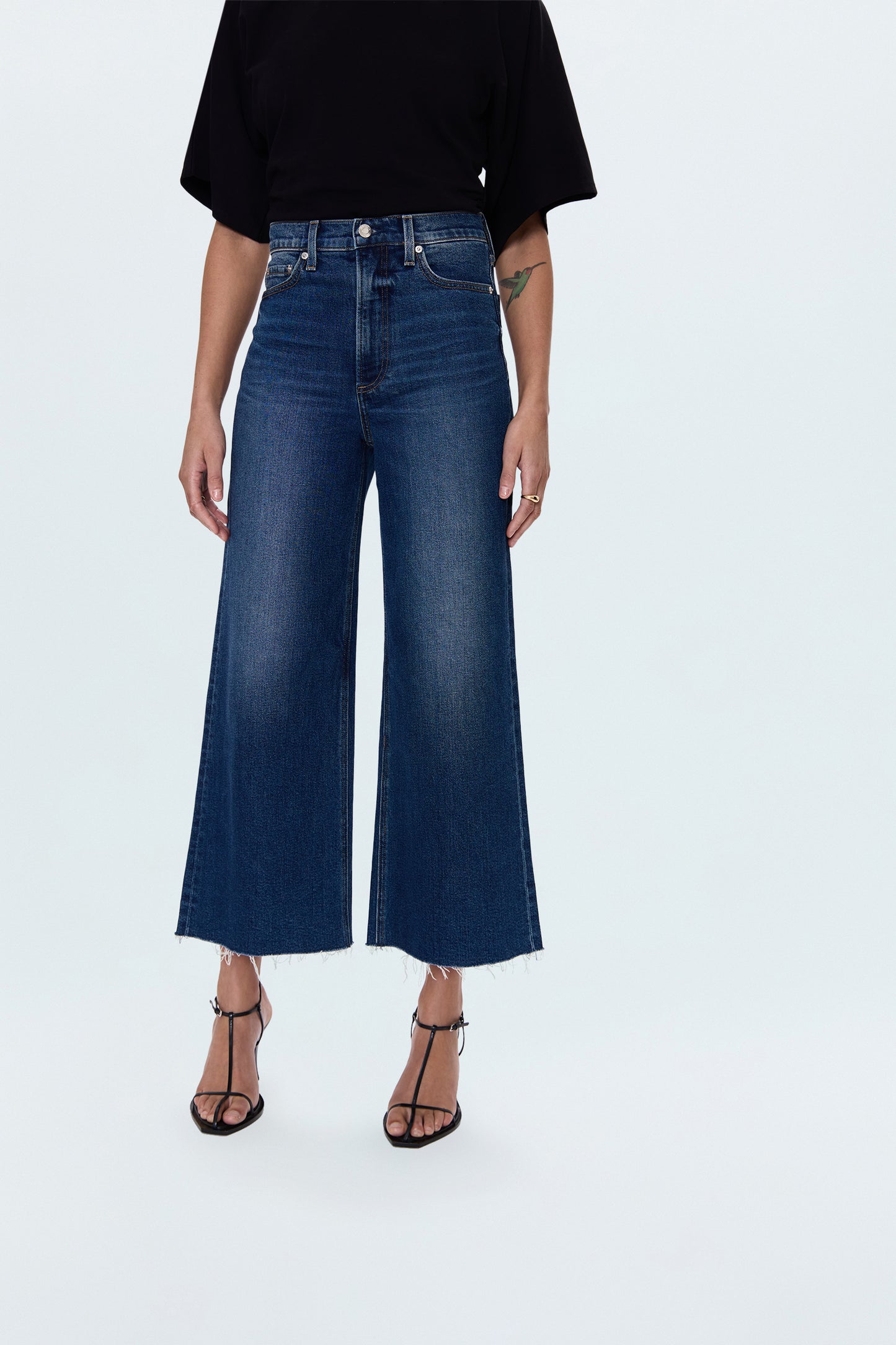 PETITE Lana Crop High Rise Ultra Wide Leg - Broadway
