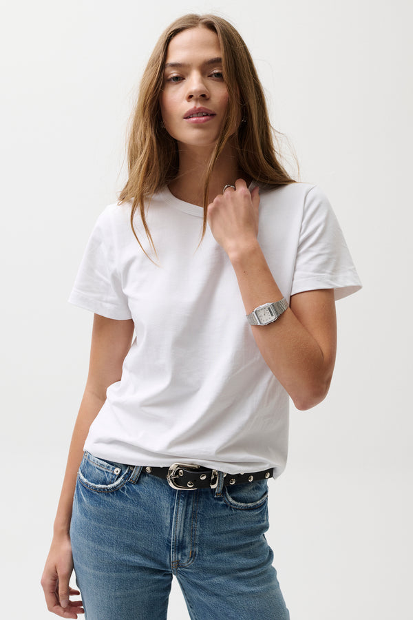 Alba Baby Tee - Le Blanc