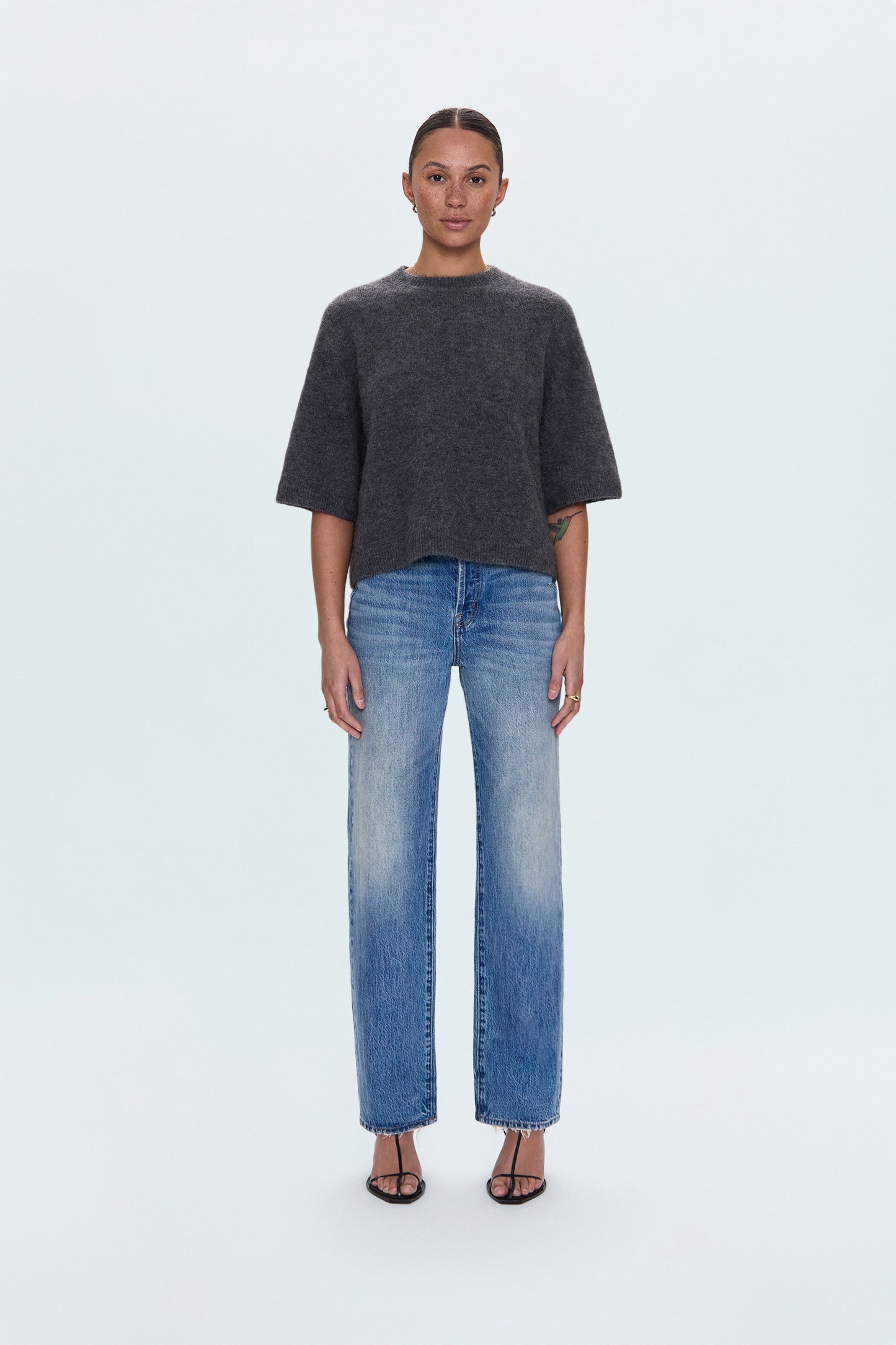 Shiloh Sweater - Heather Charcoal