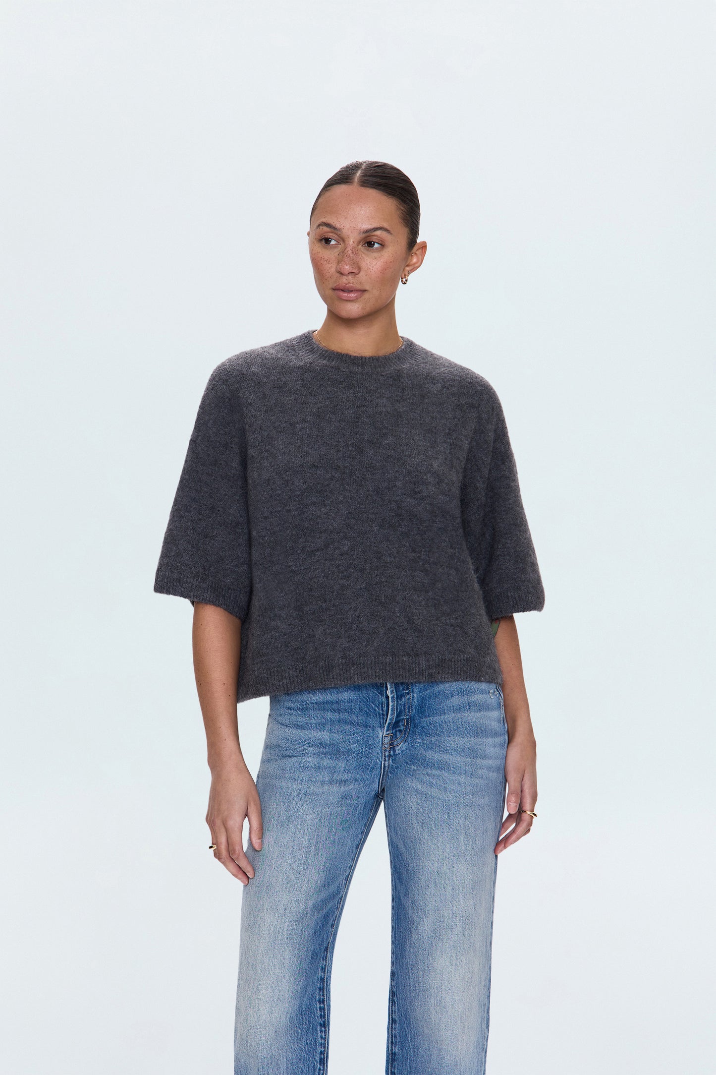 Shiloh Sweater - Heather Charcoal
