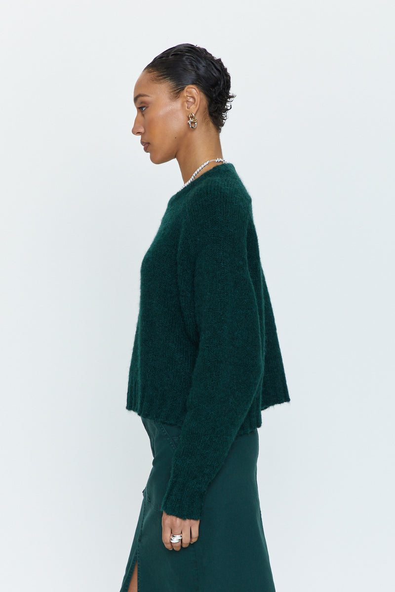 Adina Every Day Sweater - Pine – Pistola Denim