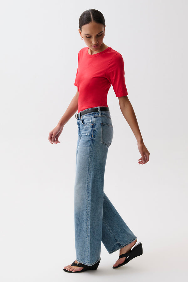 Harlowe Relaxed Baggy Jean - Serpentine Vintage
