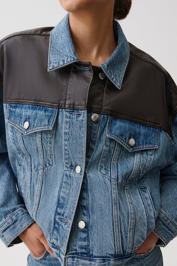 Harley Trucker Jacket - Metropolis