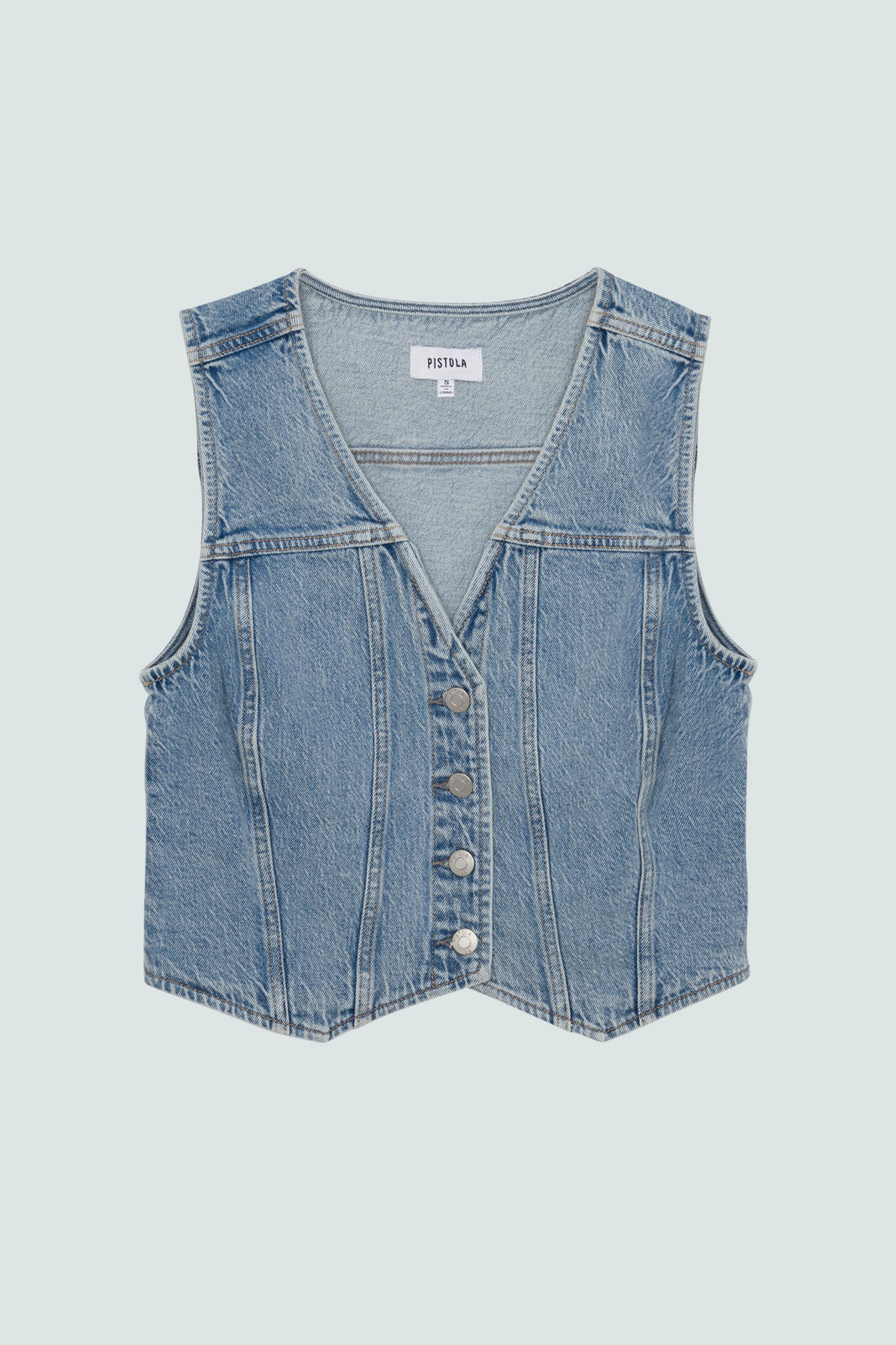 Sydney Fitted Vest - Provence
