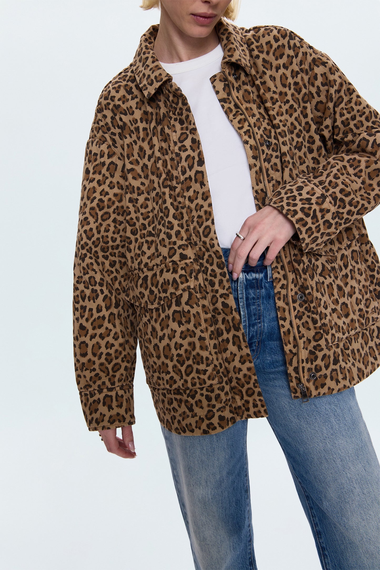 Cecile Quilted Jacket - Feline
