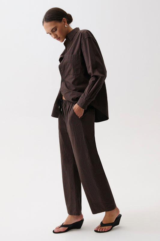 Theo Drawstring Pant - Hot Toddy
