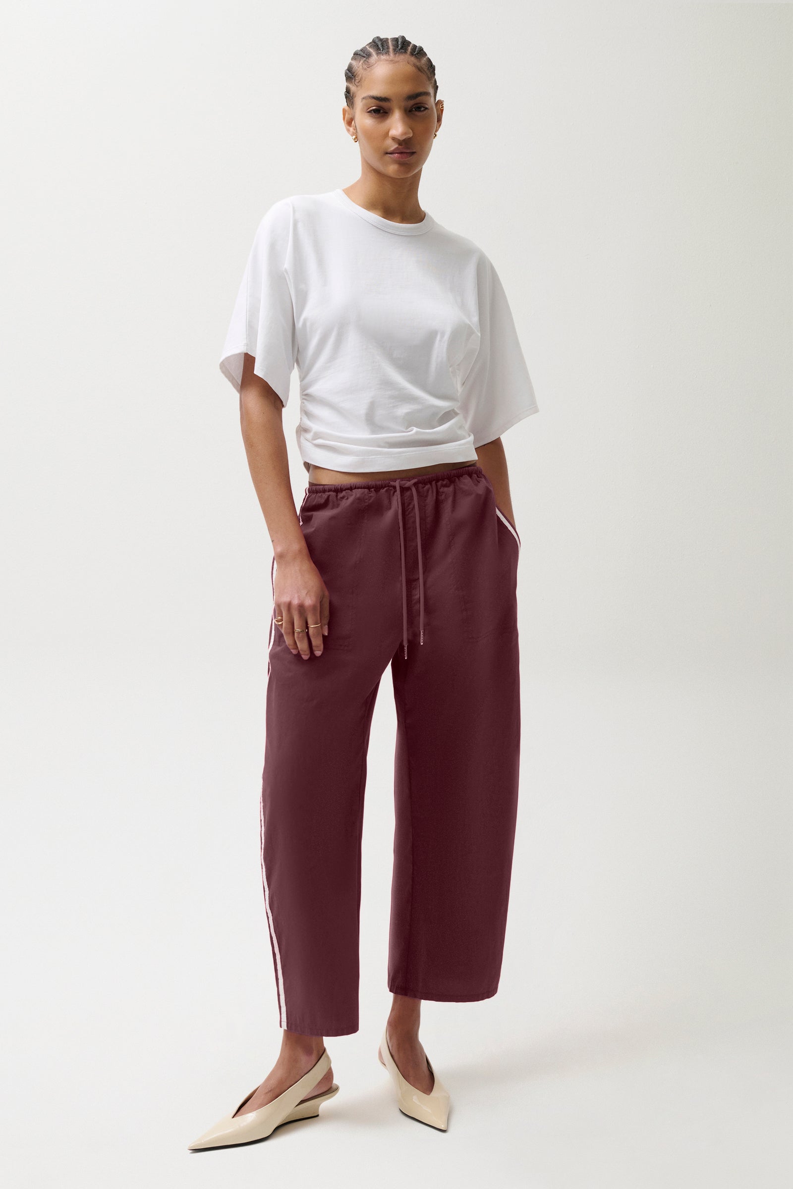 Bodie Sport Pant - Cherry Wine – Pistola Denim