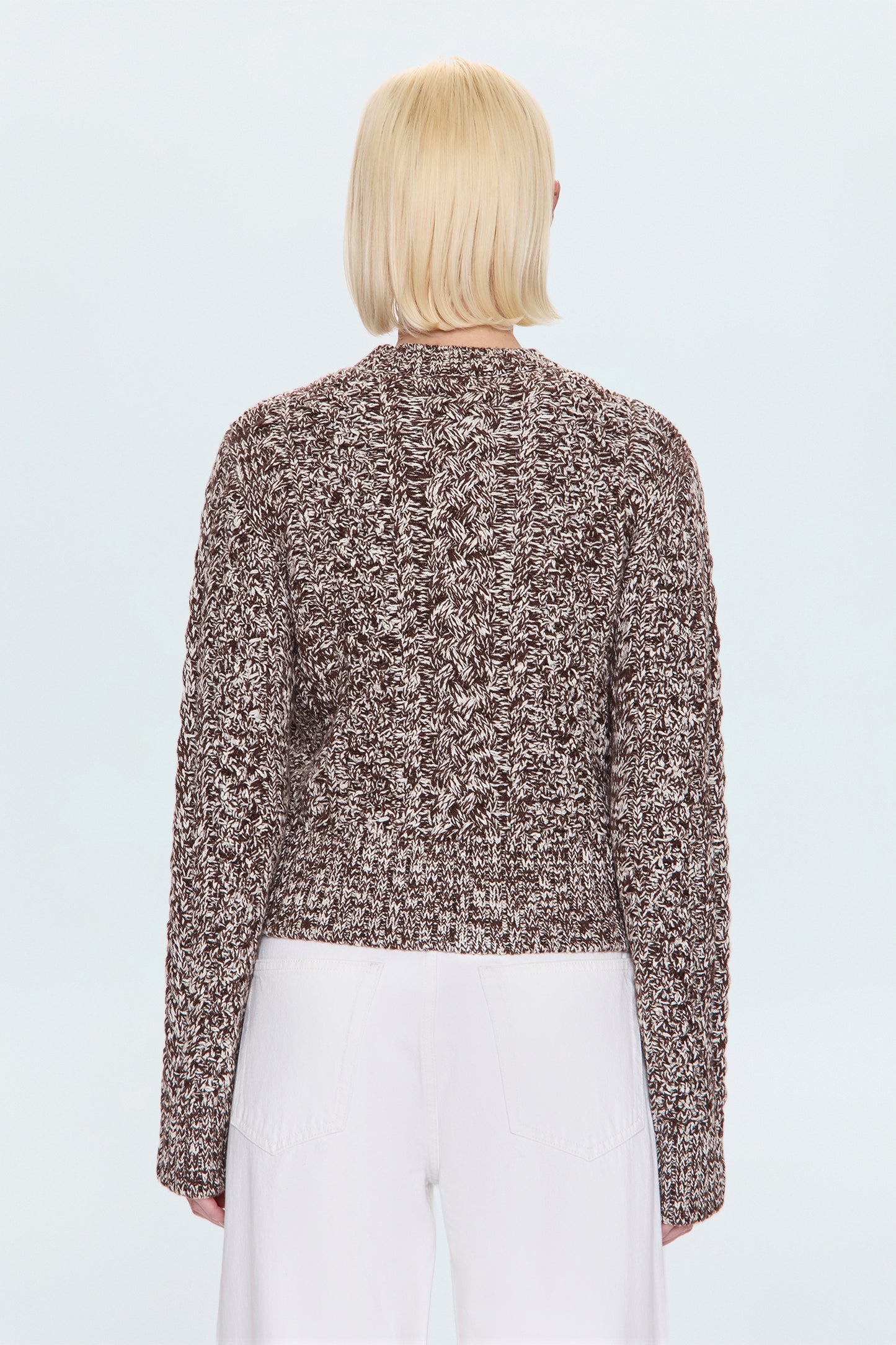 Quinn Sweater - Chocolate Marl