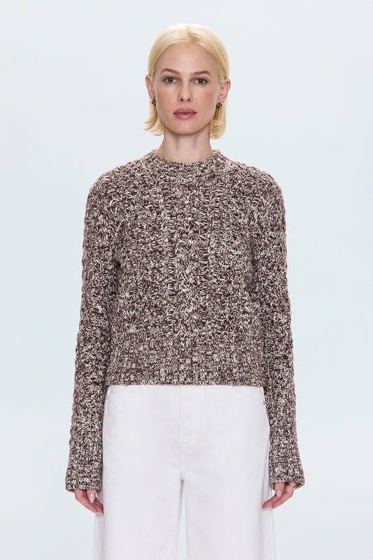 Quinn Sweater - Chocolate Marl