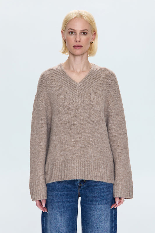 Talia Sweater - Taupe
