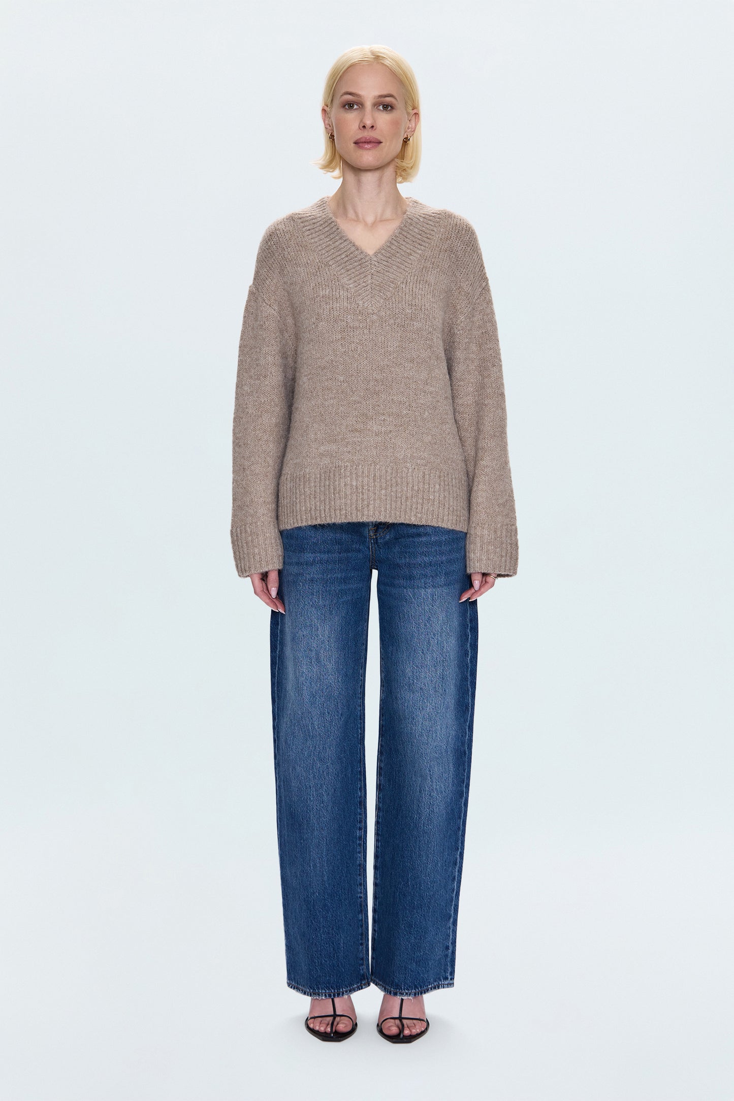 Talia Sweater - Taupe