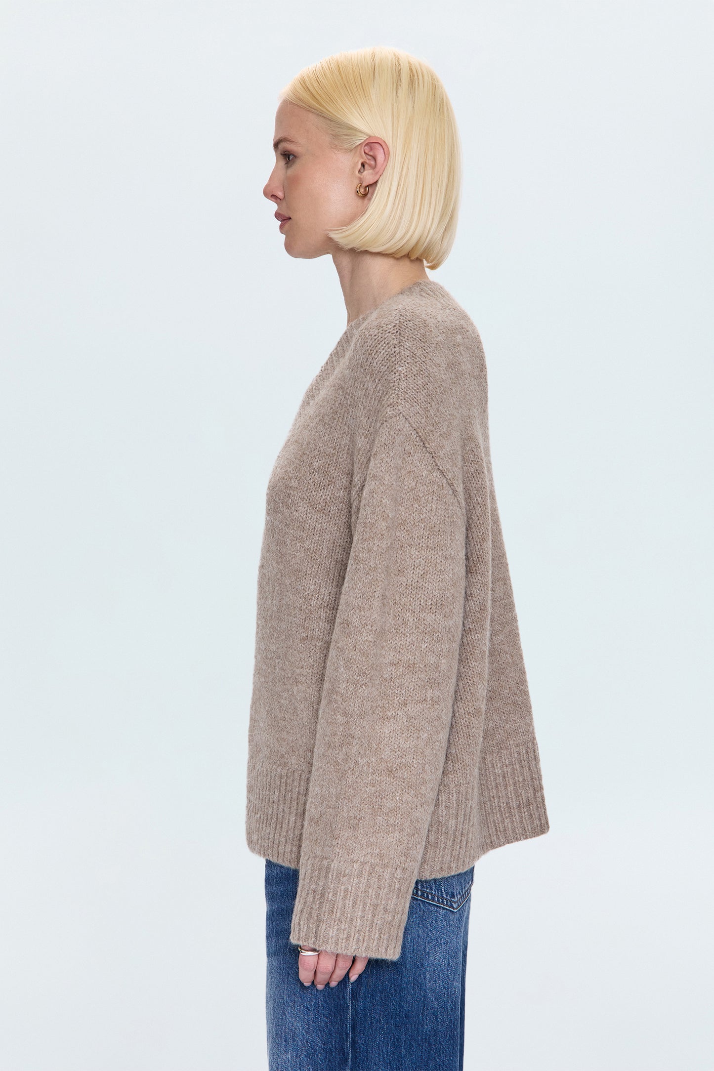 Talia Sweater - Taupe