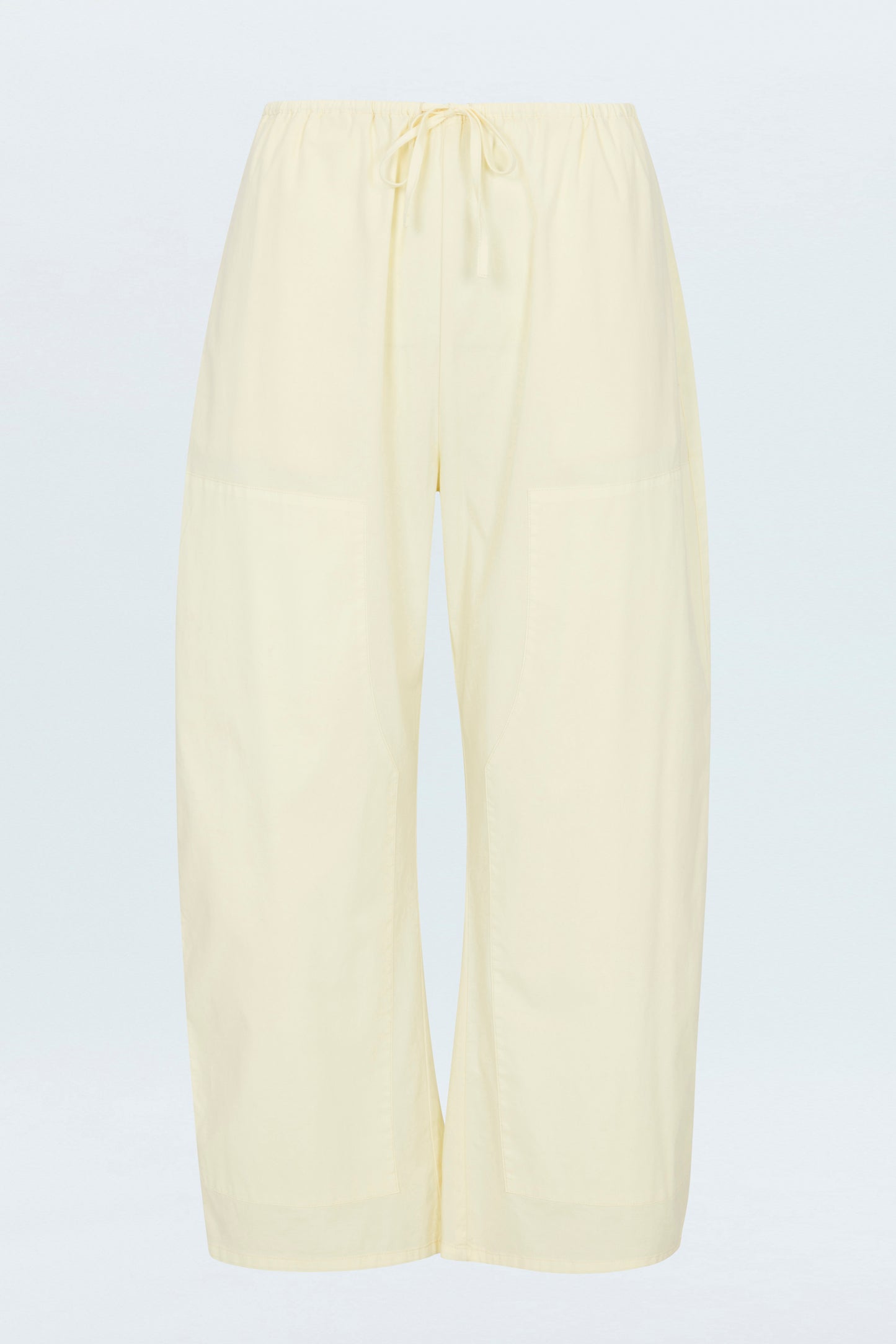 Theo Drawstring Poplin Pant - Lemonade