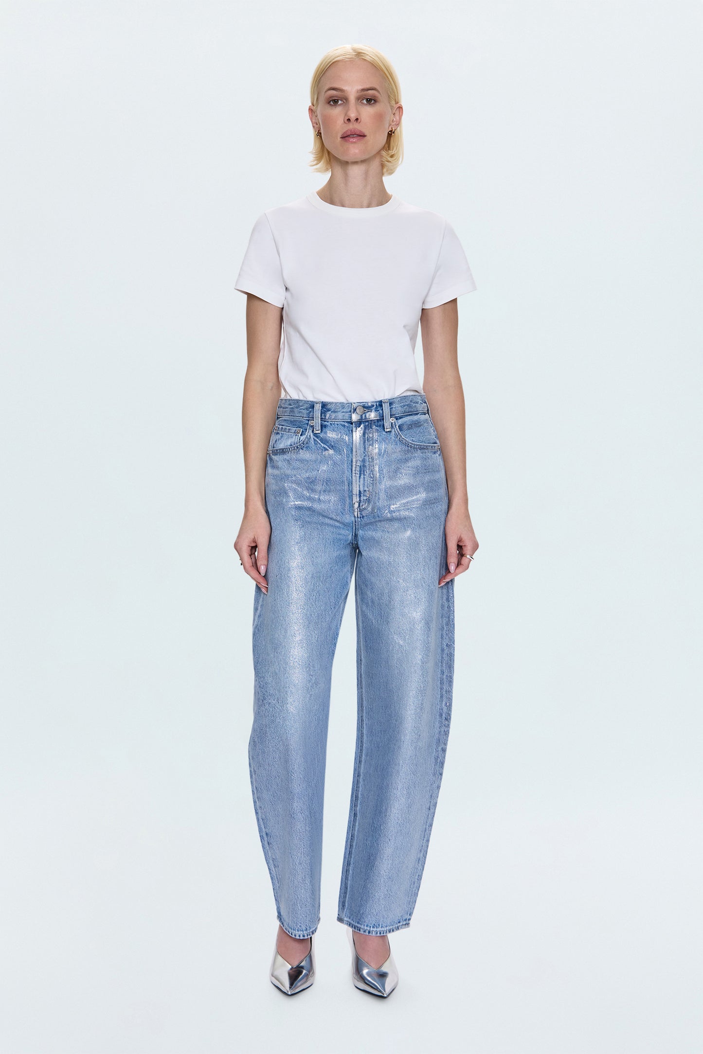 Wes High Rise Barrel Jean - Spellbound