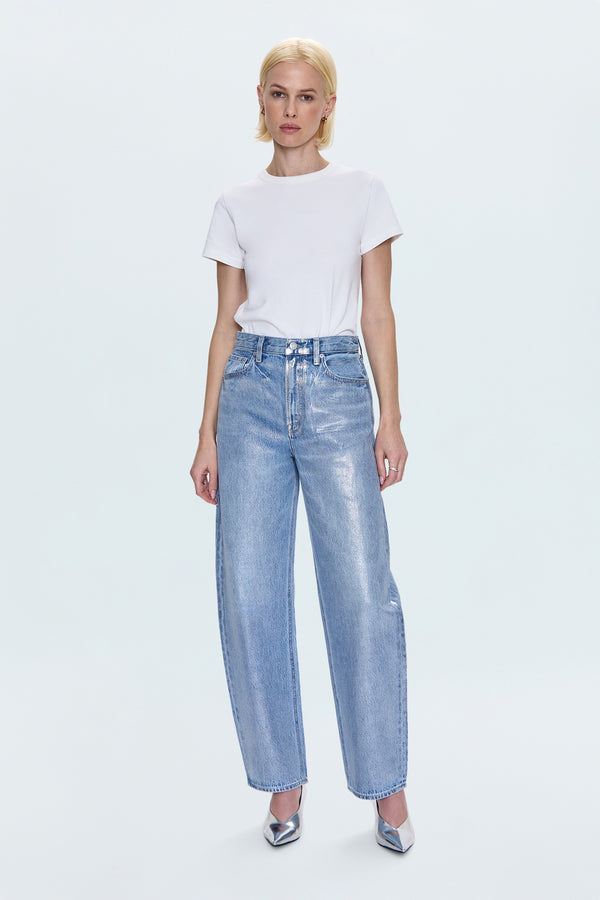 Wes High Rise Barrel Jean - Spellbound