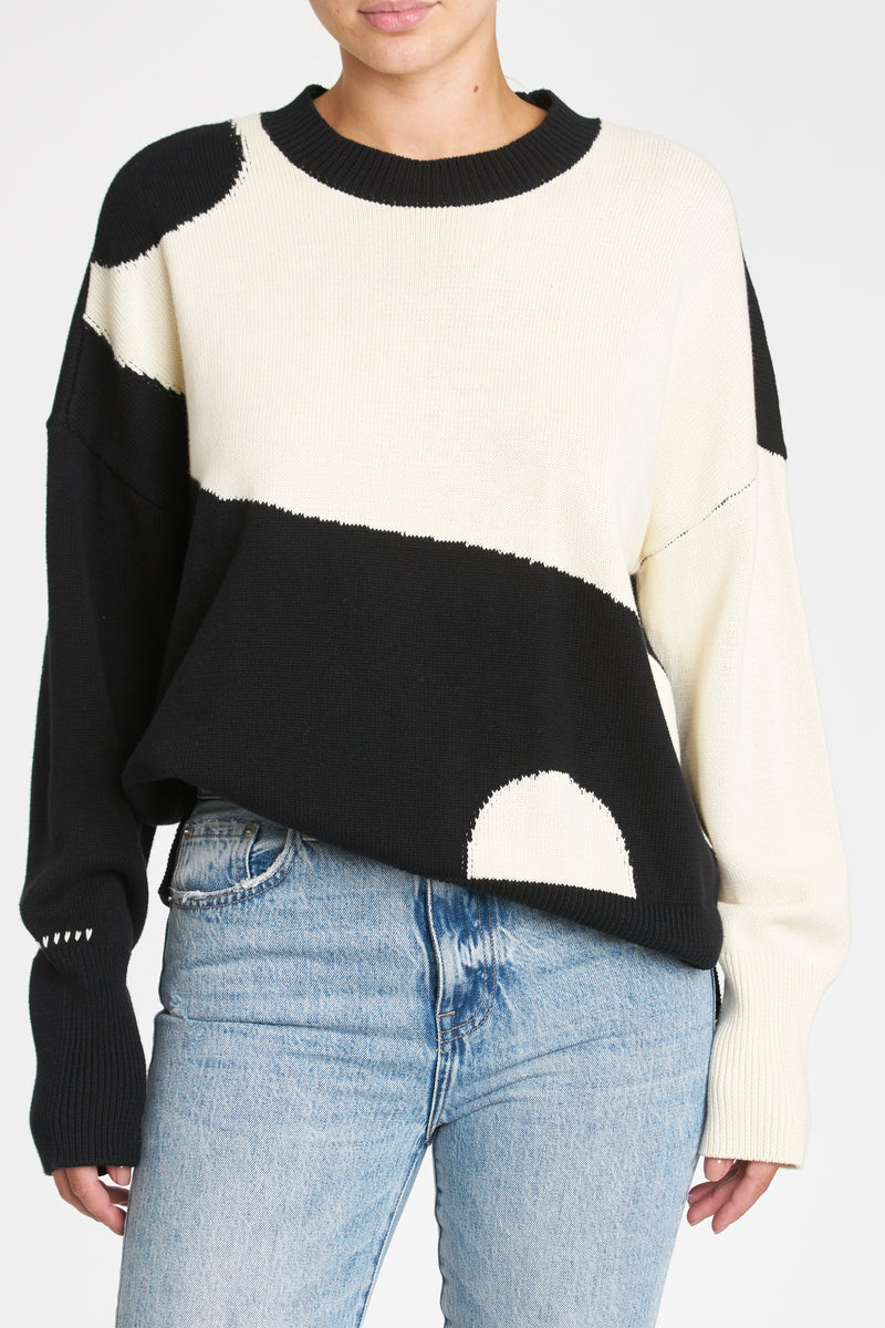 Pistola Darya no pocket crewneck pullover sweater california sunrise Sz  Large operone.de