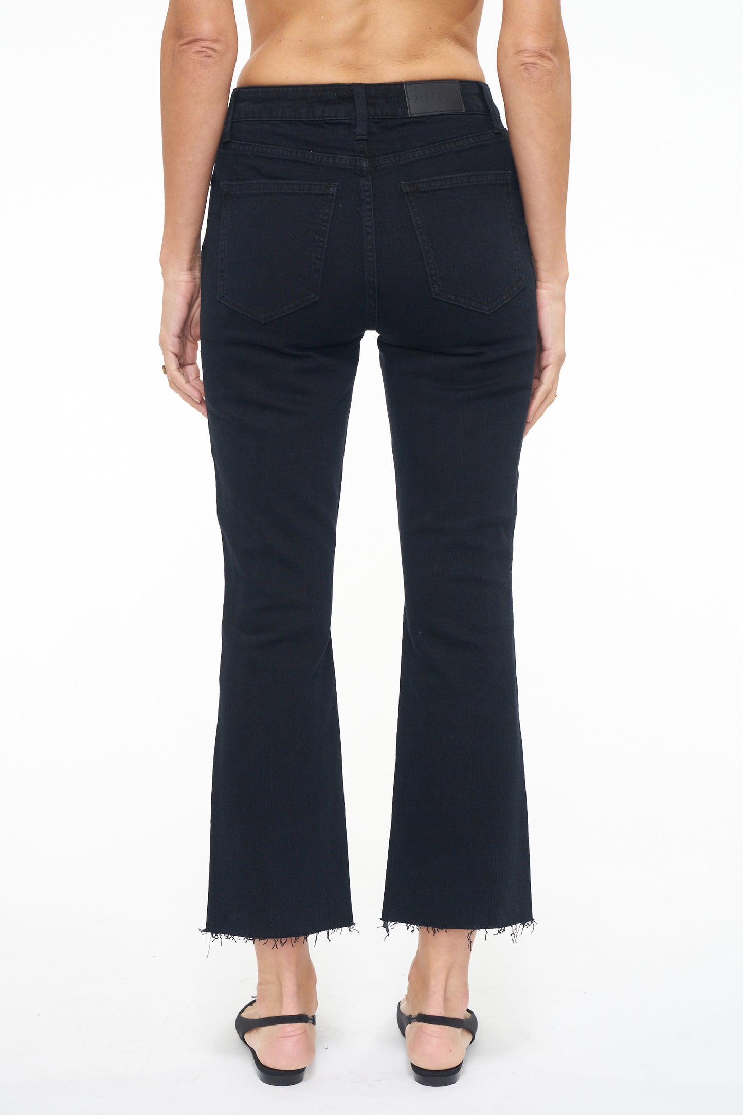 Lennon High Rise Crop Boot - Abyss