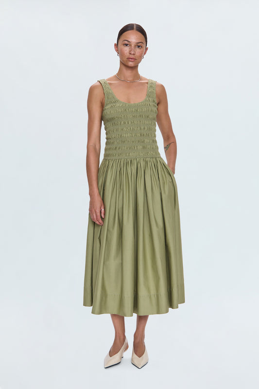 Alessia Dress - Sage