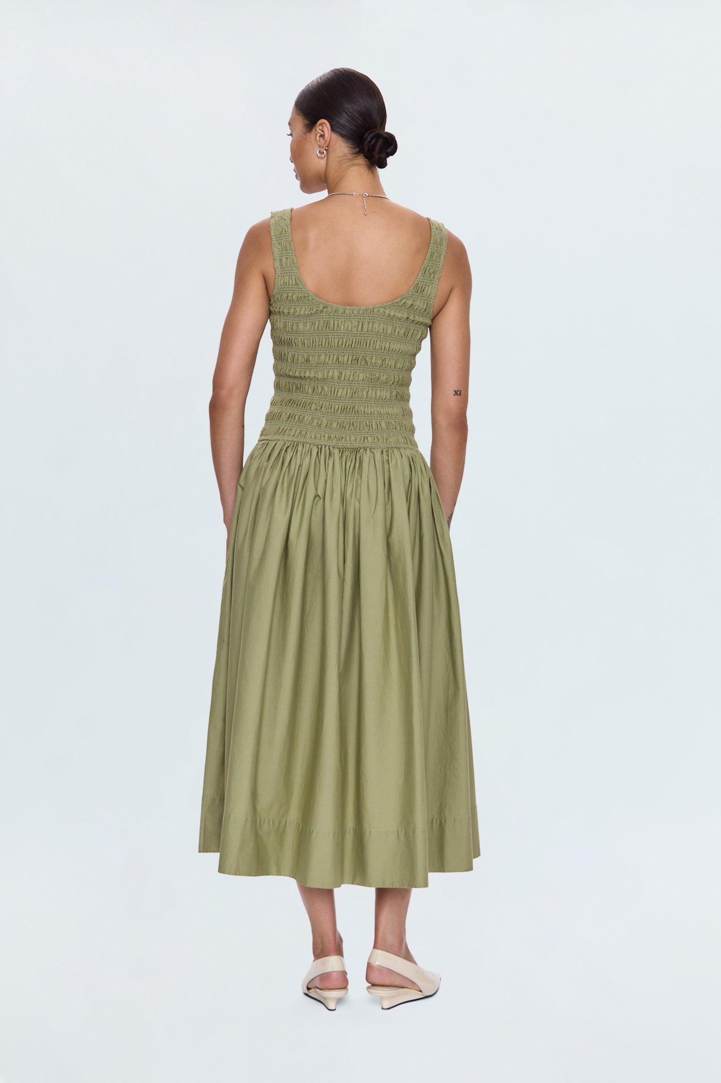 Alessia Dress - Sage