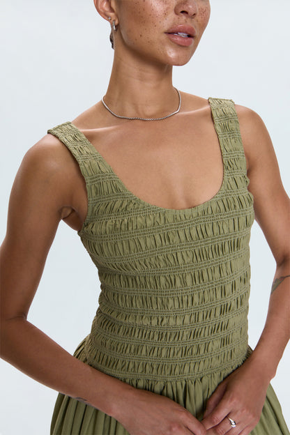 Alessia Dress - Sage
