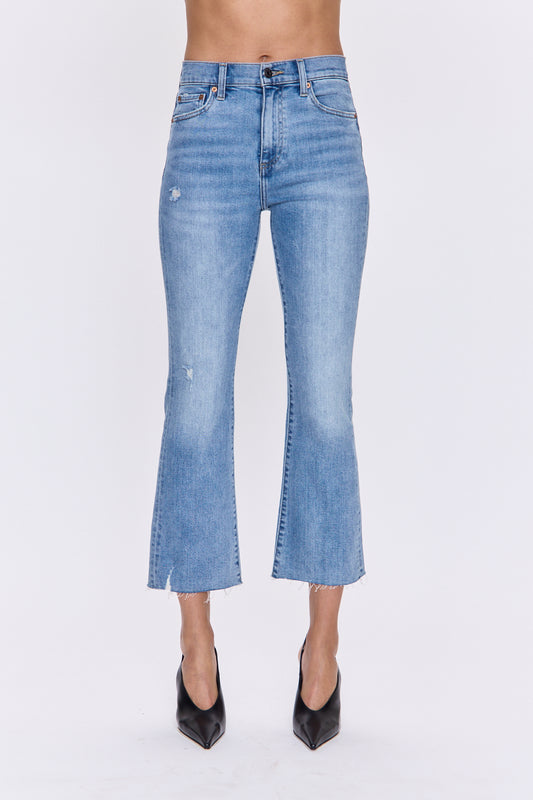 Lennon High Rise Boot Jean - Zuma