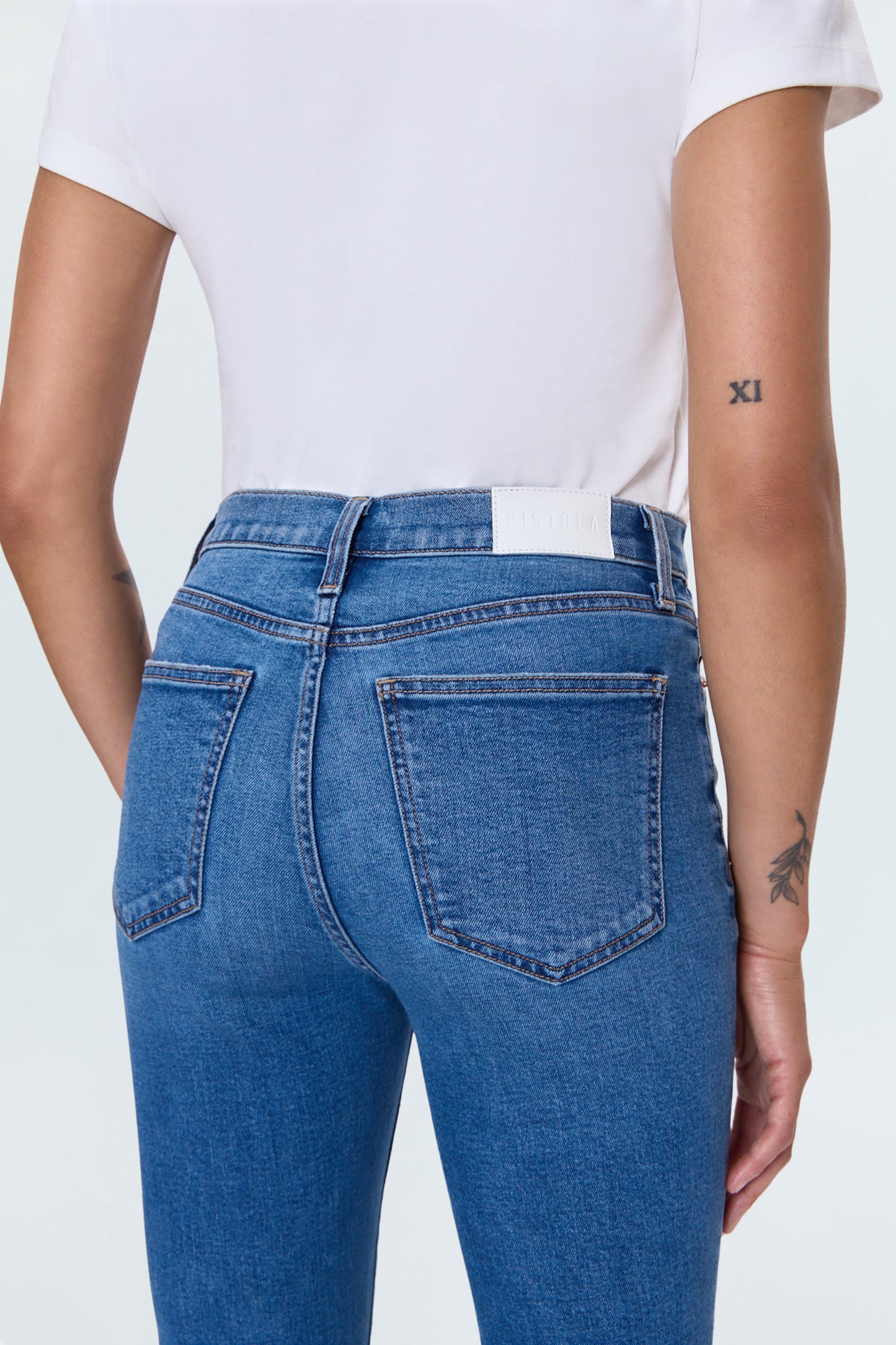 Lennon High Rise Crop Boot Jean - Countryside