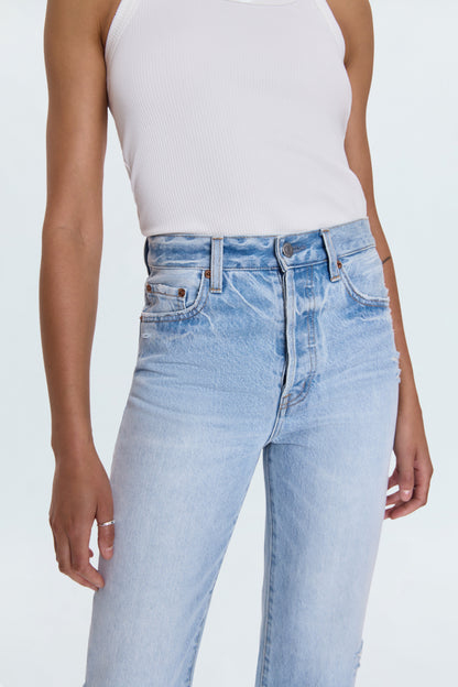 Cassie Super High Rise Straight Jean - Radiant Vintage