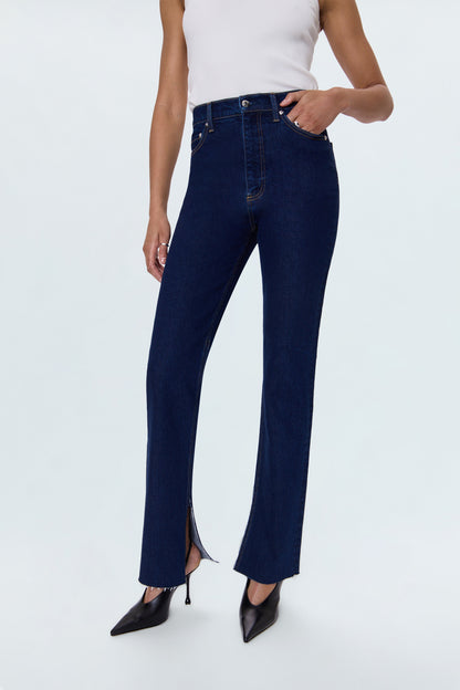 Colleen High Rise Slim Boot Jean - Bijou