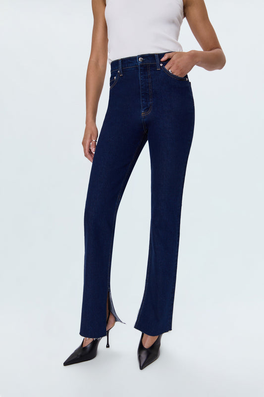 Colleen High Rise Slim Boot Jean - Bijou