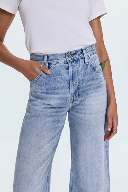 Ryder High Rise Cuffed Jean - Essex
