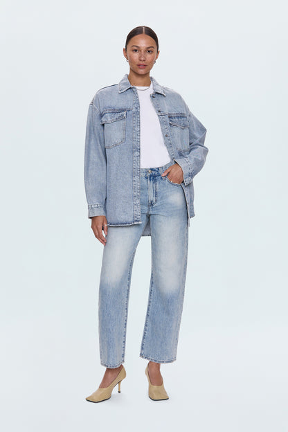 Mandy Oversized Shacket - Paloma