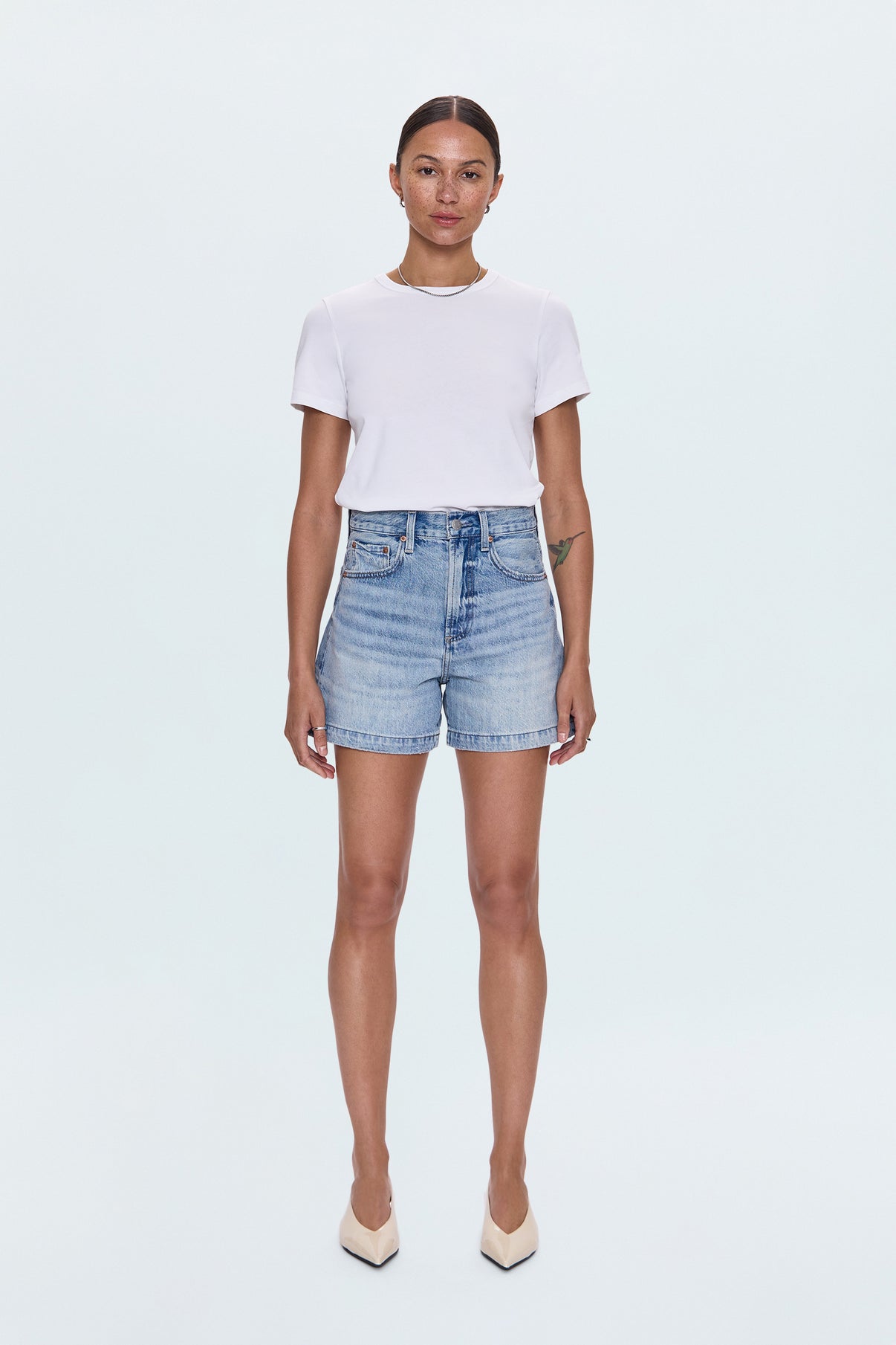 PISTOLA Andie High Rise Vintage Cutoff Short