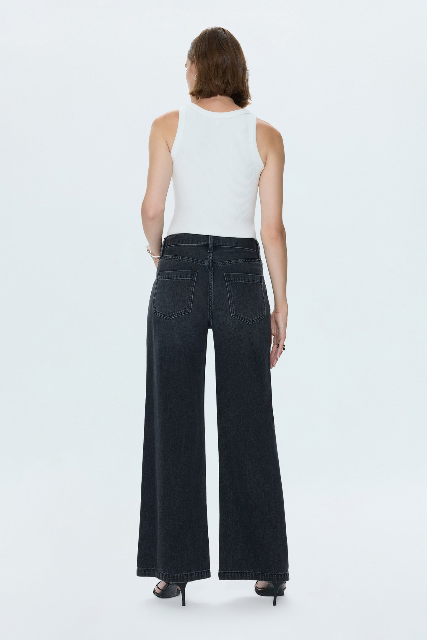 Jadyn Low Slung Palazzo Jean - Zen