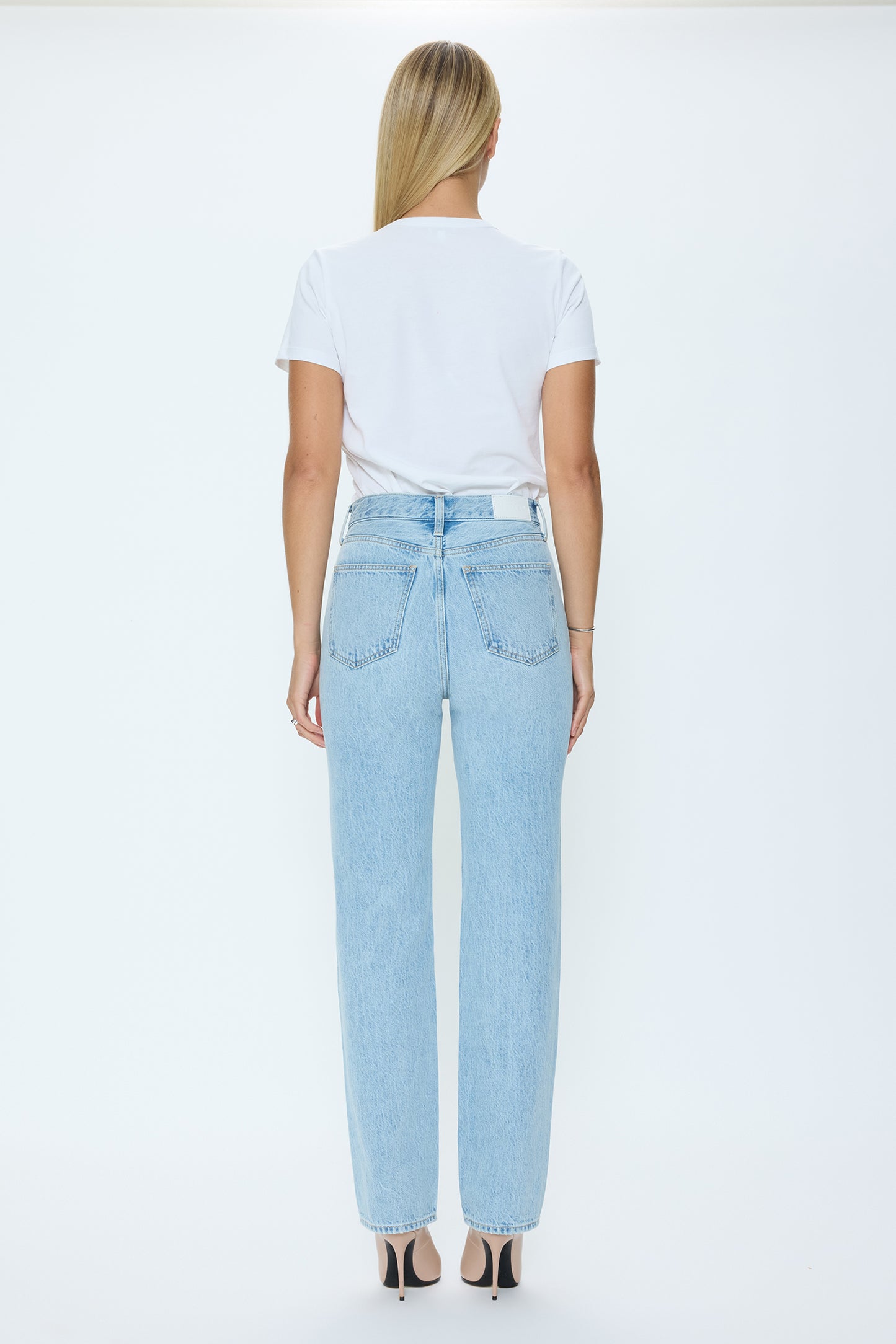 Cassie Super High Rise Straight Jean - Vibes