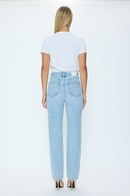 Cassie Super High Rise Straight Jean - Vibes