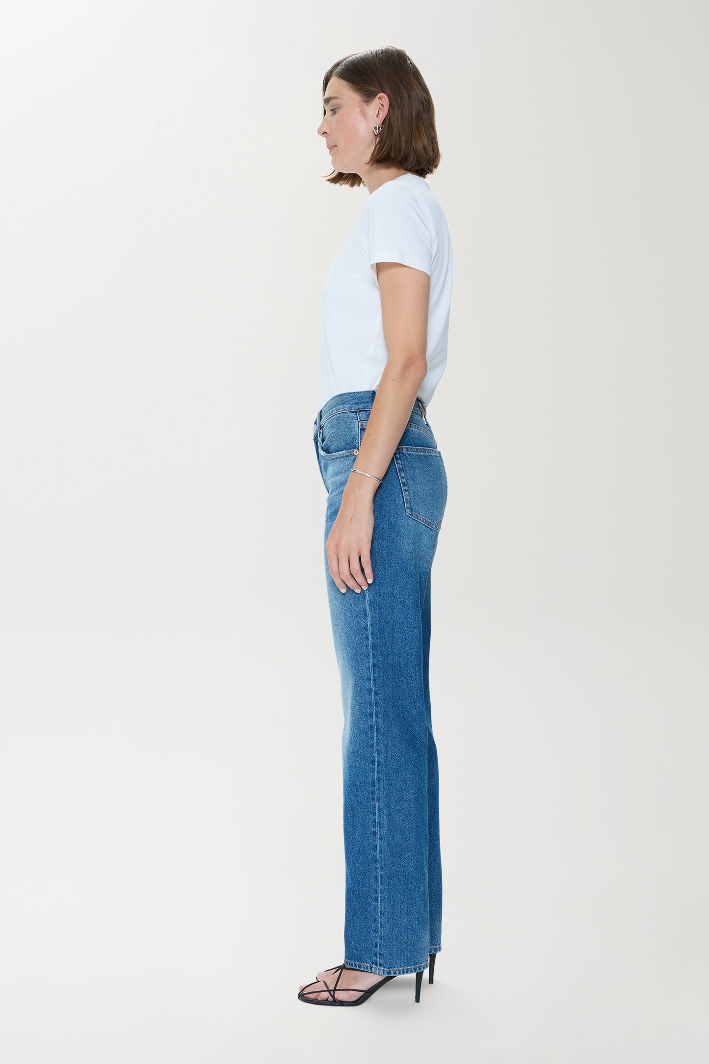 Pistola Issa Mid Rise Relaxed Straight Jean - Sorensen mid rise straight relaxed jeans