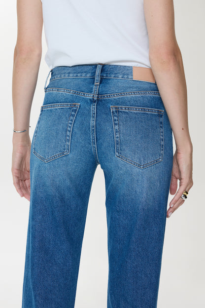 Pistola Issa Mid Rise Relaxed Straight Jean - Sorensen mid rise straight relaxed jeans